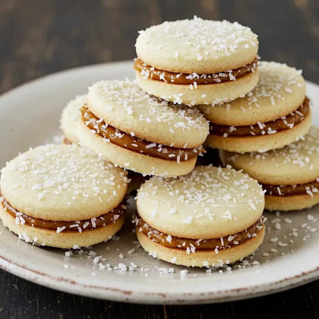 Alfajores de Amido de Milho Caseiros