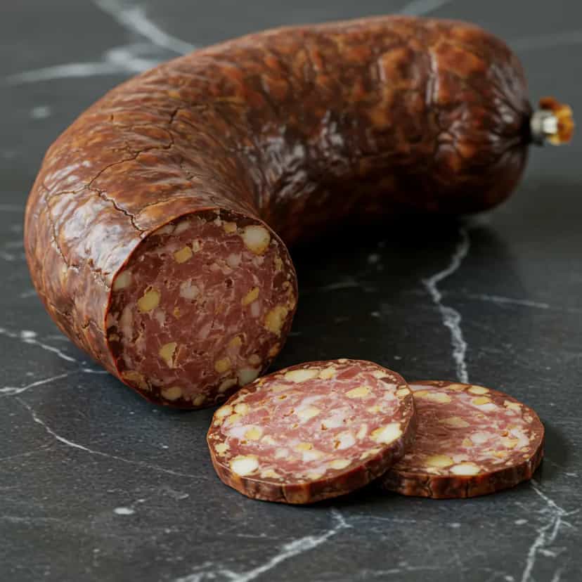 Foto deliciosa de Alheira Assada ou Frita pronta para servir - Carnes & Frango