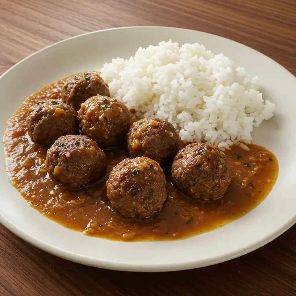 Almôndegas ao Molho Madeira