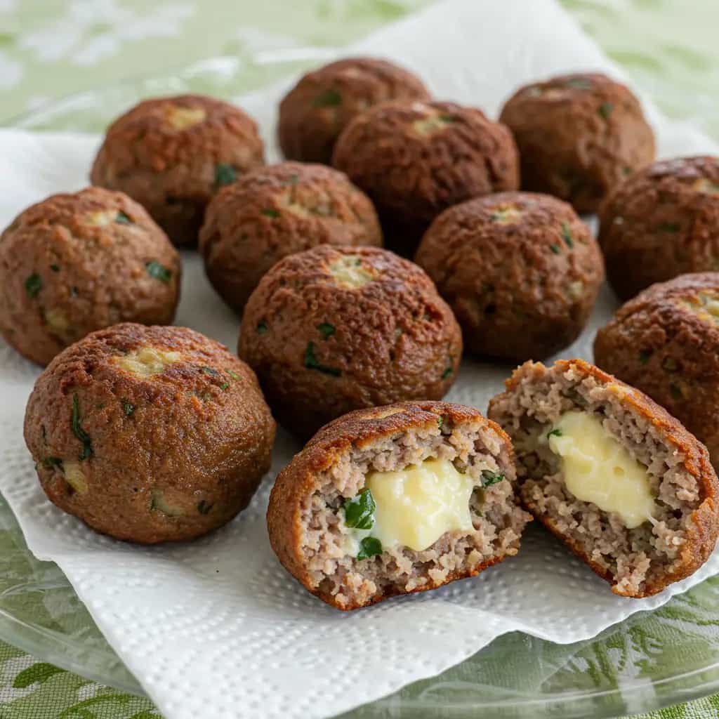 Almôndegas de Carne com Bolacha