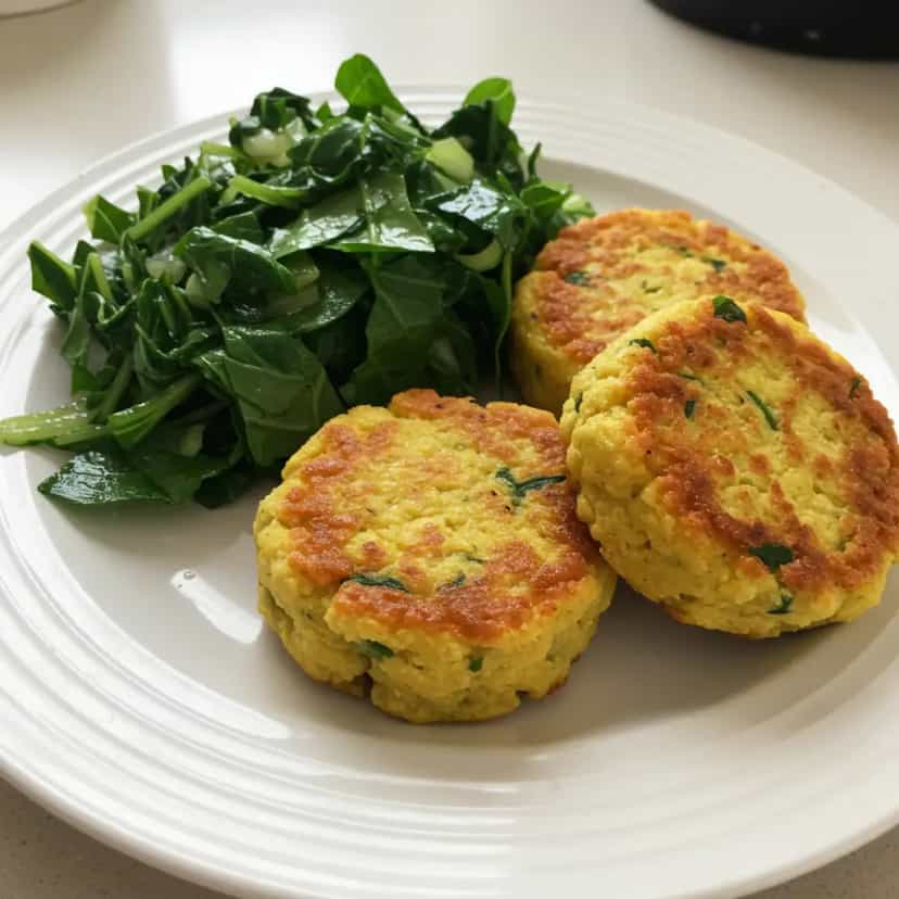 Foto deliciosa de Almôndegas de Lentilha pronta para servir - Almoço & Jantar