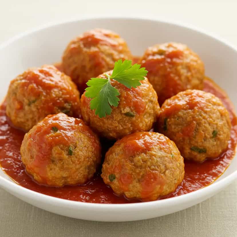 Foto deliciosa de Almôndegas Simples pronta para servir - Outras Receitas