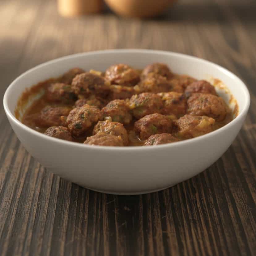 Foto deliciosa de Almôndegas Tradicionais pronta para servir - Carnes & Frango