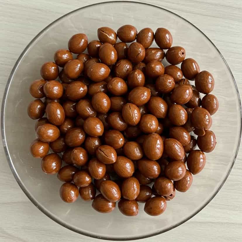 Foto deliciosa de Amendoins salgadinhos pronta para servir - Salgadinhos
