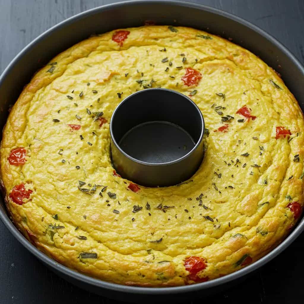 Anel de Legumes Gratinado