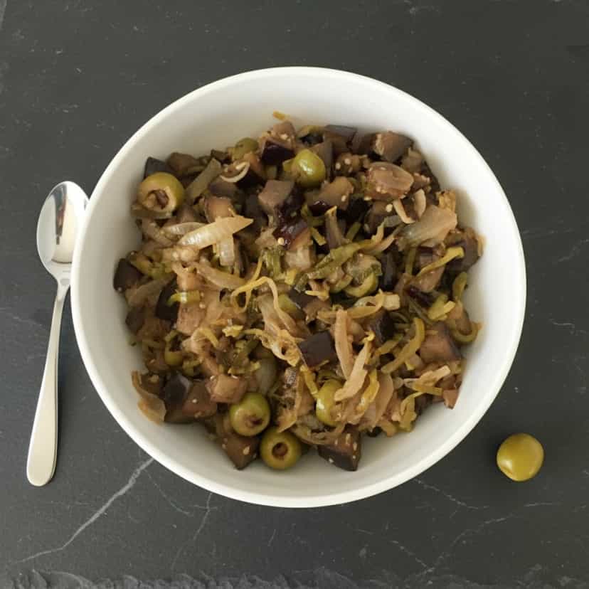 Foto deliciosa de Antepasto de Berinjela pronta para servir - Pastas & Patês