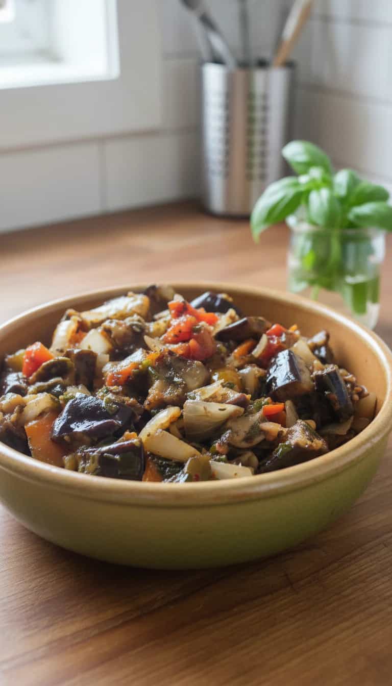 Foto deliciosa de Antepasto de Berinjela Assada pronta para servir - Pastas & Patês