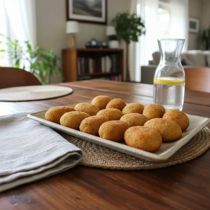 Foto deliciosa de Arancini de Carne pronta para servir - Carnes & Frango