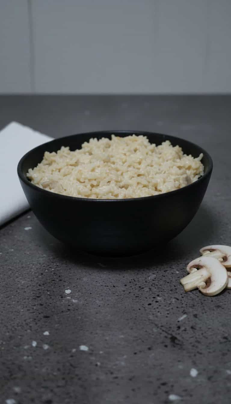 Foto deliciosa de Arroz à Piamontesa pronta para servir - Almoço & Jantar