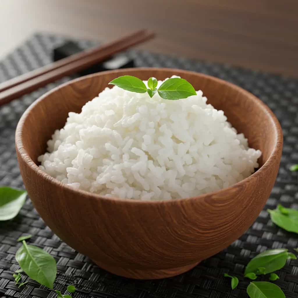 Arroz ao Alho e Coentro