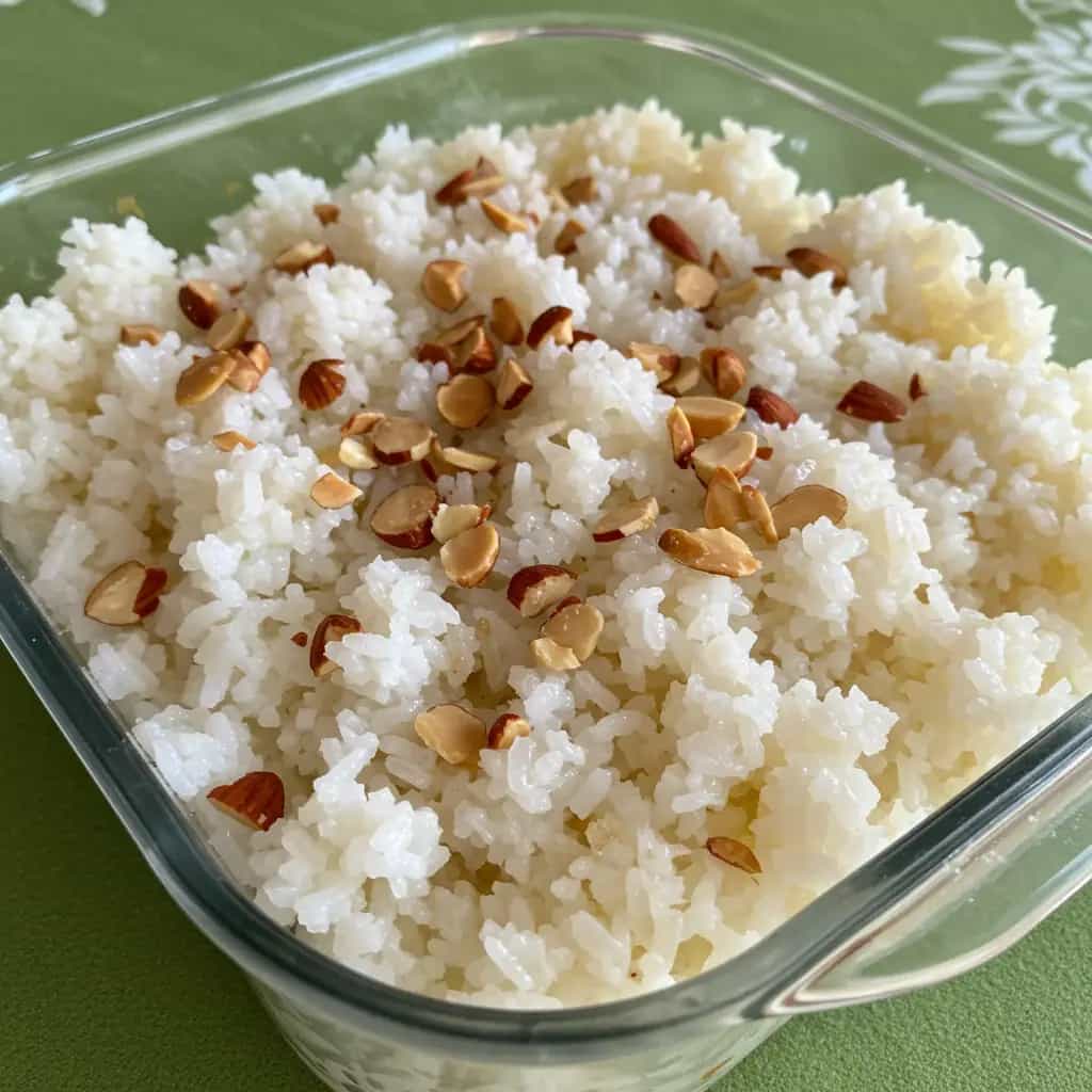 Arroz com Amêndoas