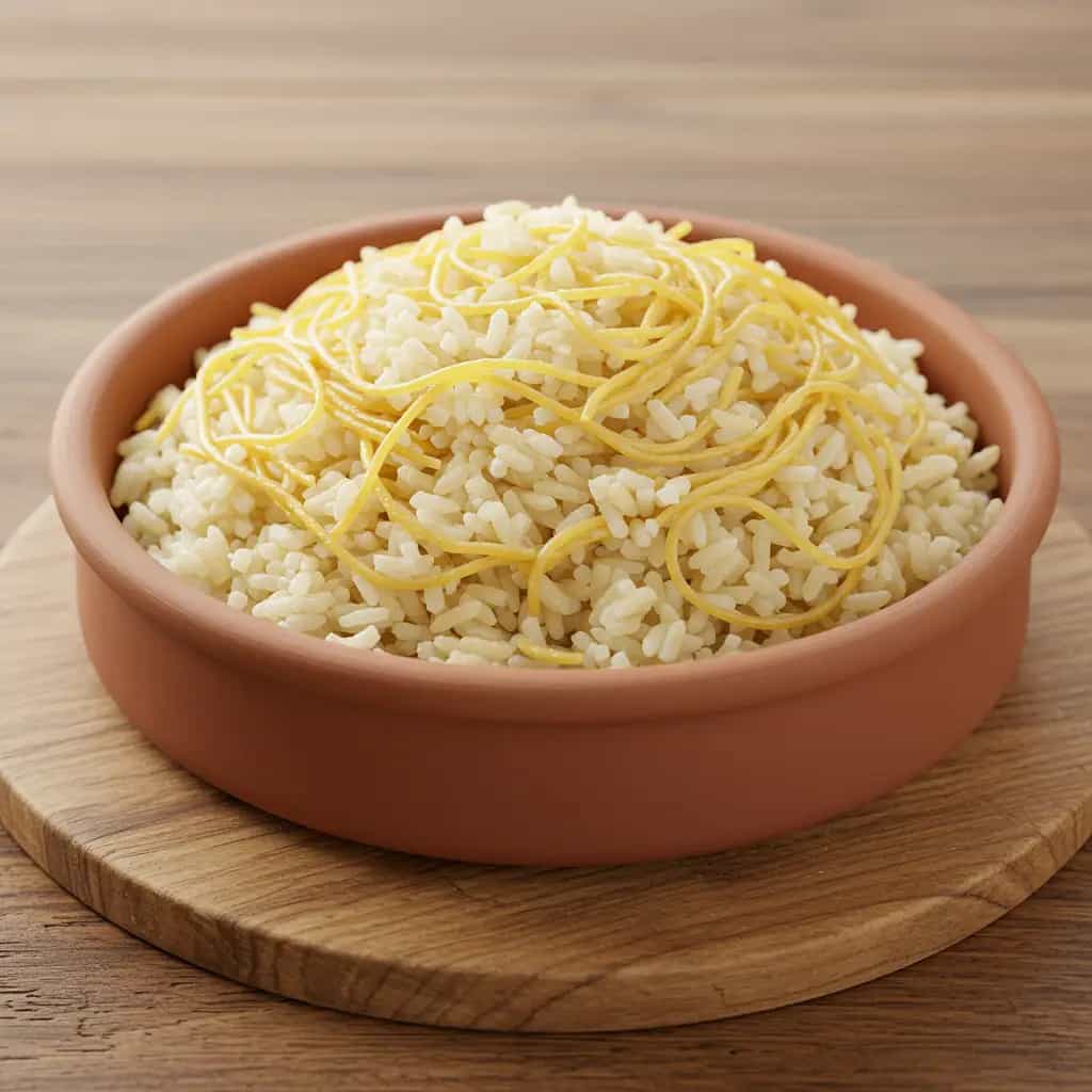 Arroz com Espaguetes