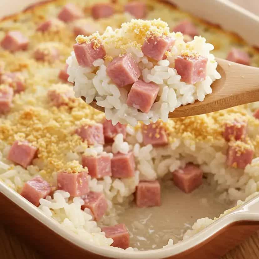 Foto deliciosa de Arroz com Mortadela e Seleta pronta para servir - Outras Receitas