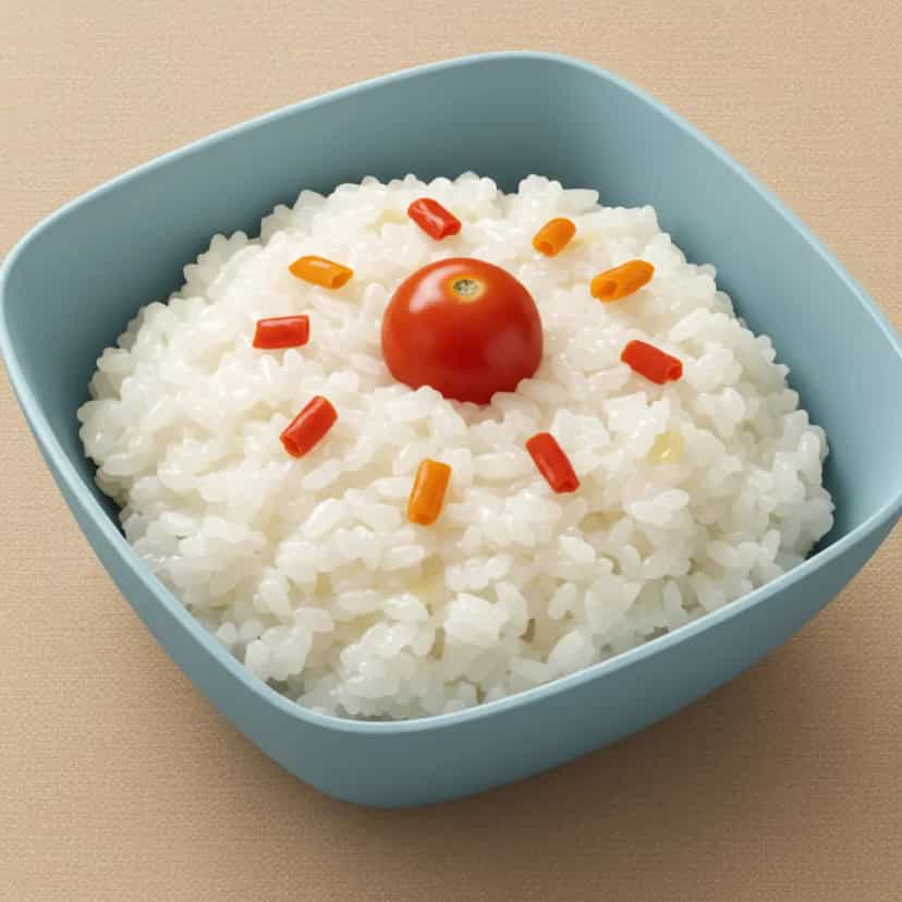 Foto deliciosa de Arroz Cremoso ao Creme de Leite pronta para servir - Outras Receitas