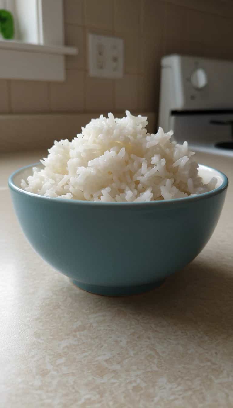 Foto deliciosa de Arroz Cremoso de Coco pronta para servir - Almoço & Jantar