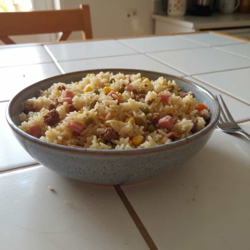 Foto deliciosa de Arroz de Festa pronta para servir - Almoço & Jantar