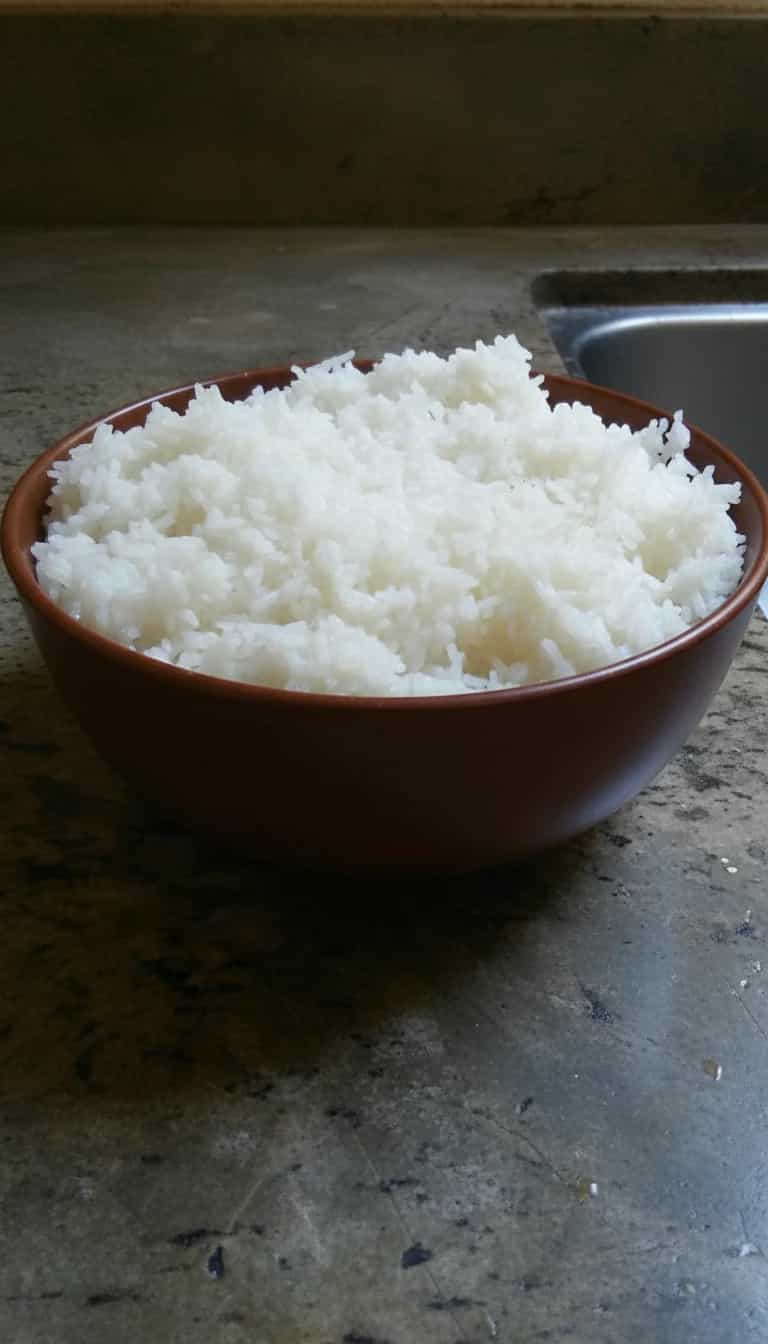Foto deliciosa de Arroz de Micro-ondas pronta para servir - No Micro-ondas