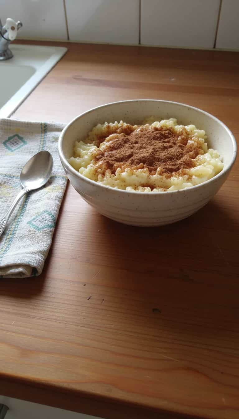 Foto deliciosa de Arroz Doce Cremoso pronta para servir - Pudins & Cremes