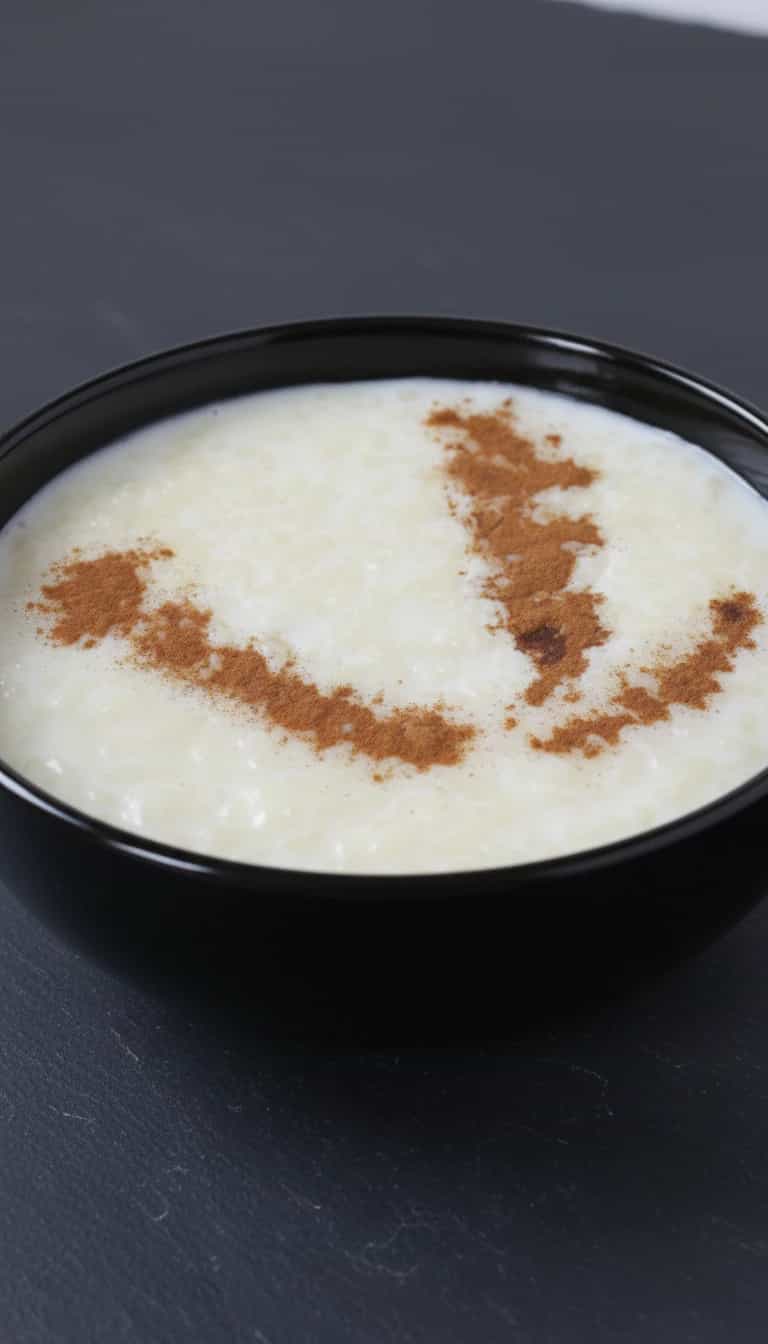 Foto deliciosa de Arroz Doce Cremoso com Coco pronta para servir - Pudins & Cremes