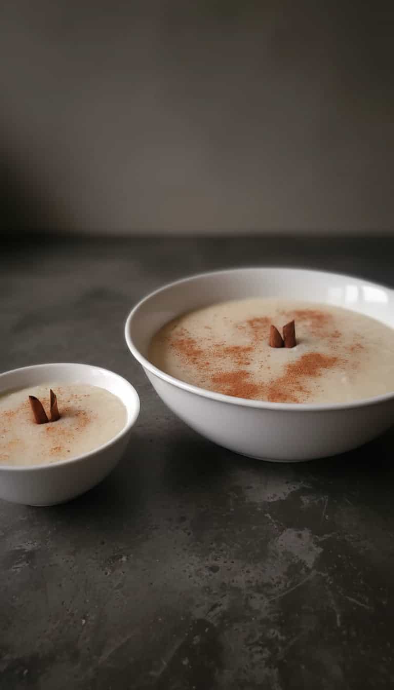 Foto deliciosa de Arroz doce de panela de pressão pronta para servir - Outras Receitas
