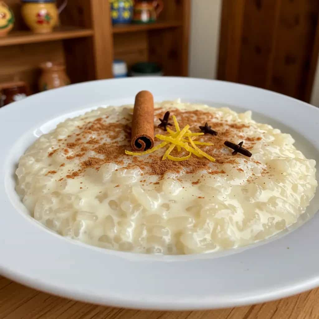 Arroz doce verdadeiro