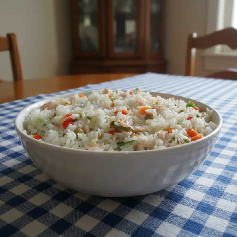 Foto deliciosa de Arroz Fácil e Delicioso no Micro-ondas pronta para servir - No Micro-ondas