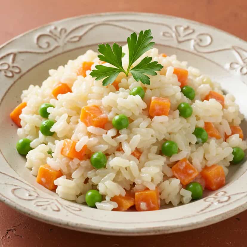 Foto deliciosa de Arroz Mexicano Cremoso com Iogurte pronta para servir - Almoço & Jantar