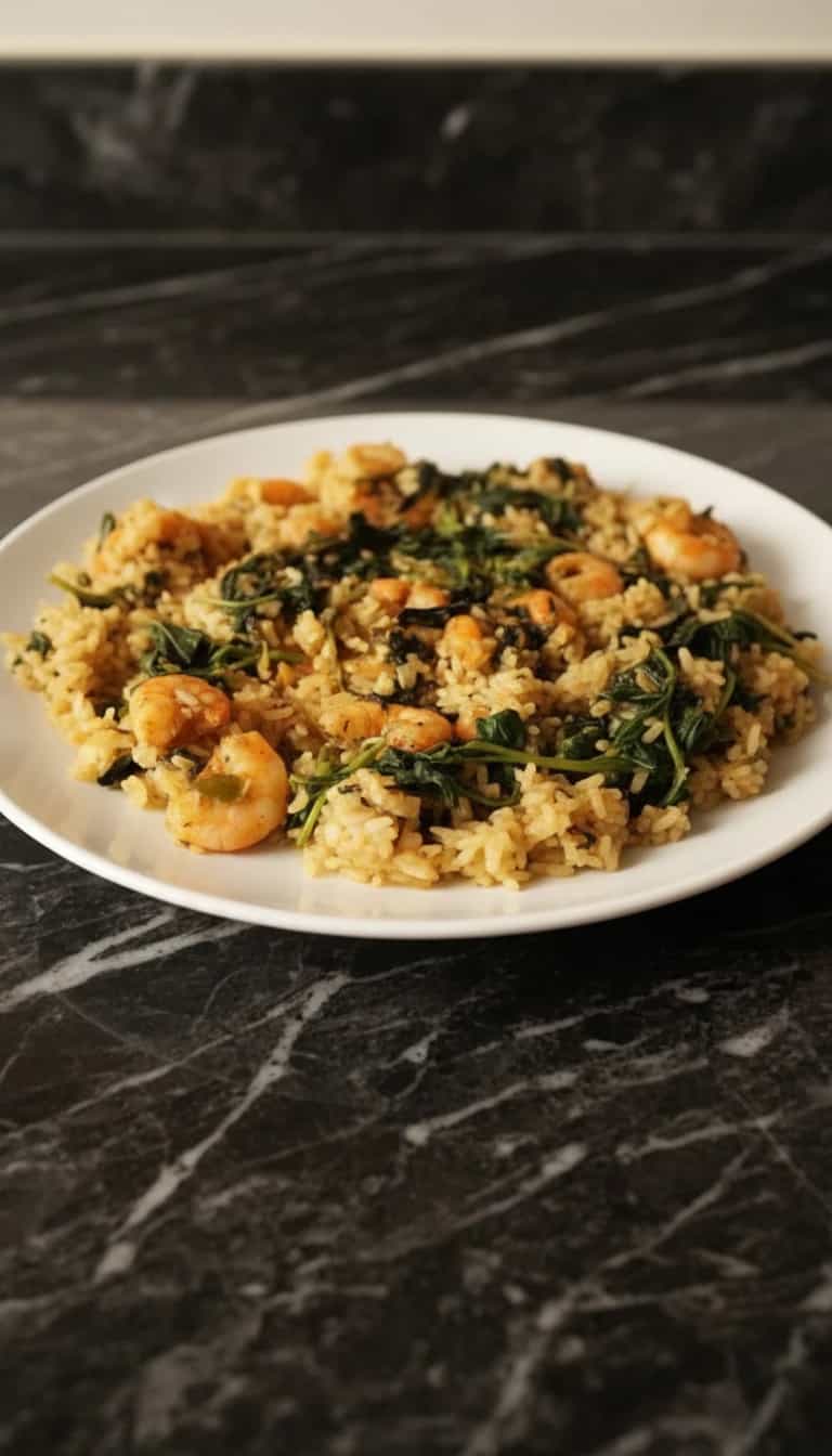 Foto deliciosa de Arroz Paraense pronta para servir - Pratos Brasileiros Icônicos