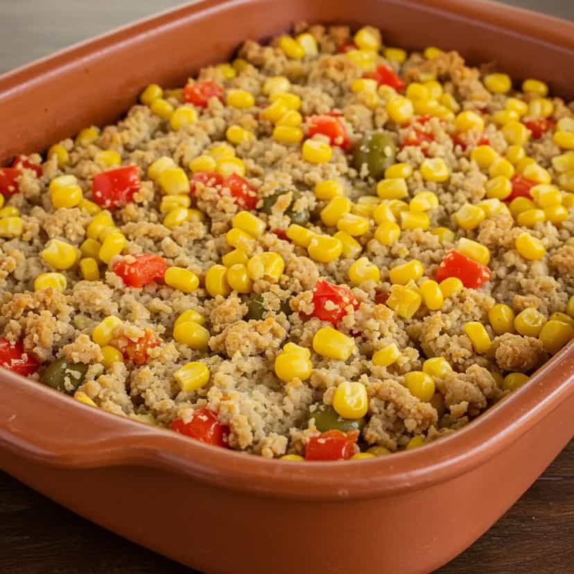 Foto deliciosa de Assado Natalino de Proteína de Soja pronta para servir - Almoço & Jantar