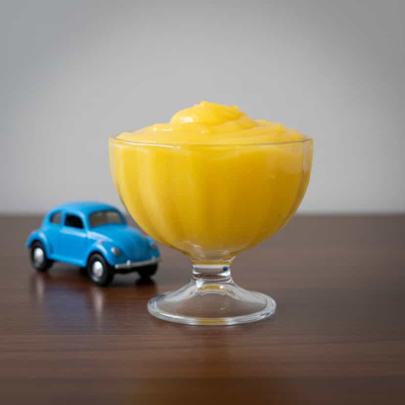 Foto deliciosa de Baba de Moça Cremosa pronta para servir - Pudins & Cremes