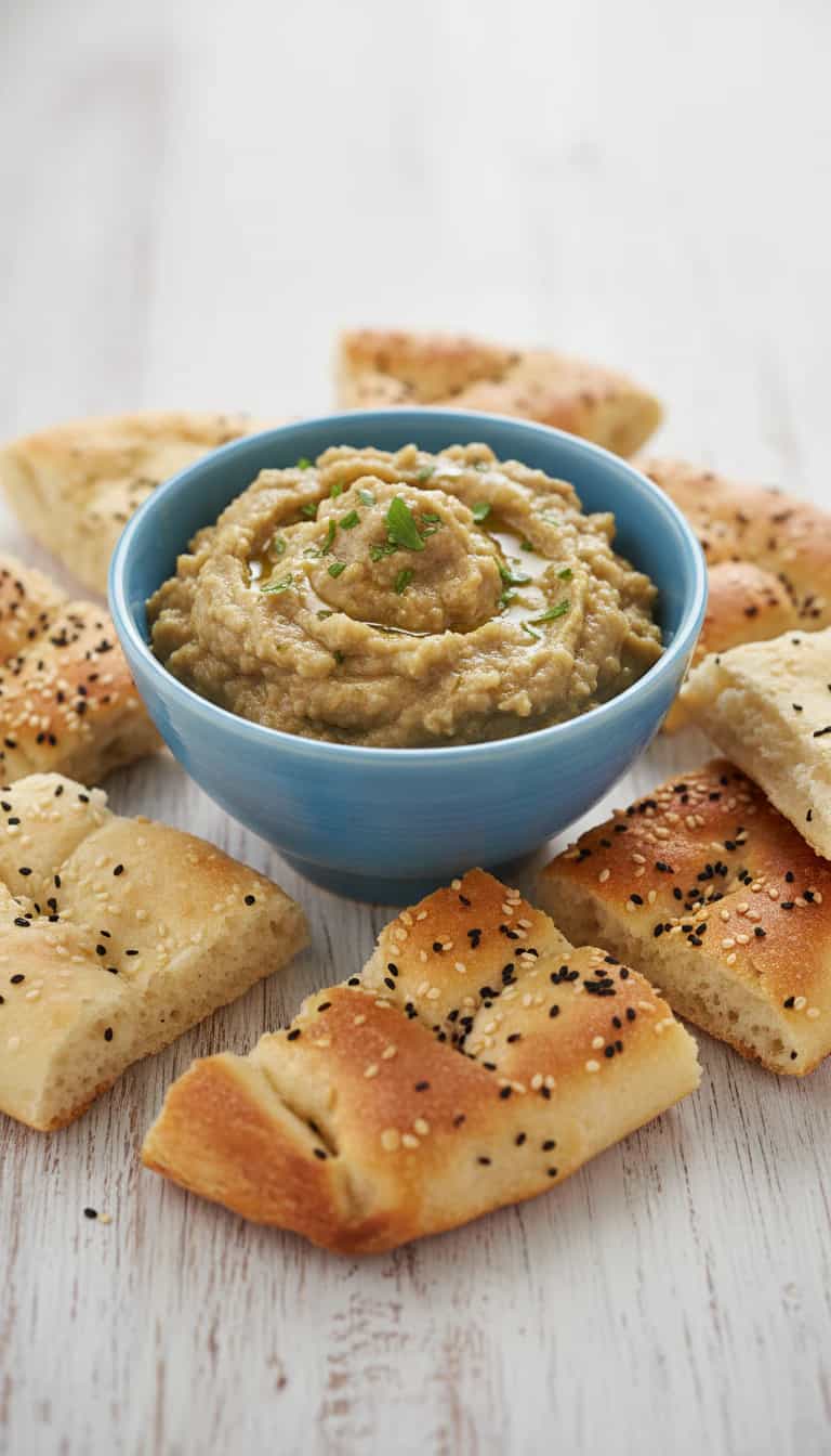 Babaganuche: Dip de Berinjela Defumado