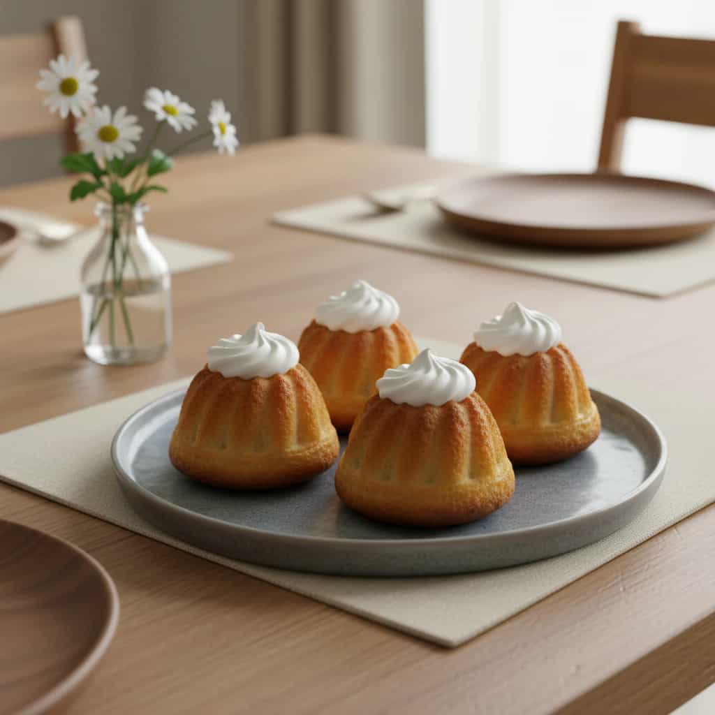 Babas de Rum com Chantilly