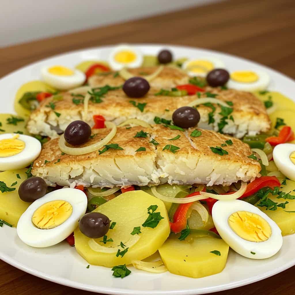 Bacalhau à Brasileira com Batatas