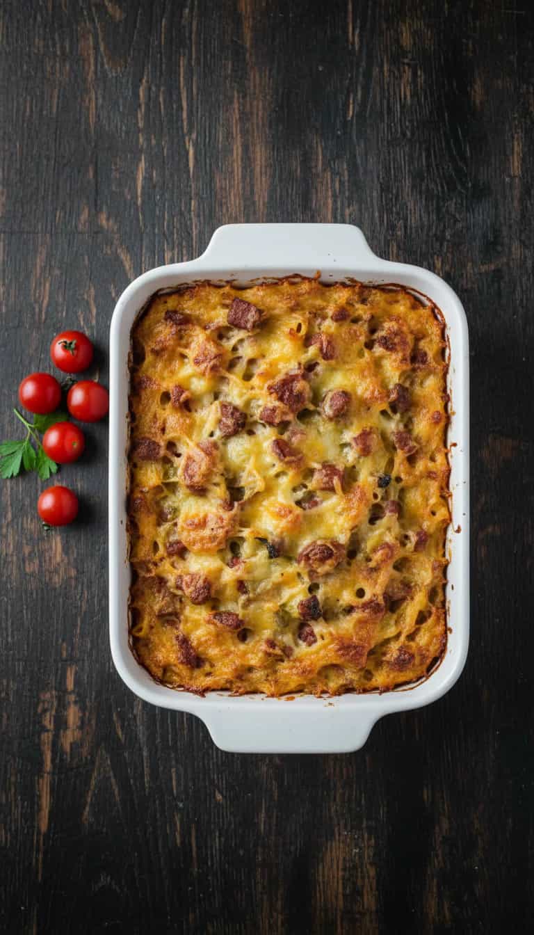 Foto deliciosa de Bacalhau à Moda Portuguesa pronta para servir - Peixes & Frutos do Mar