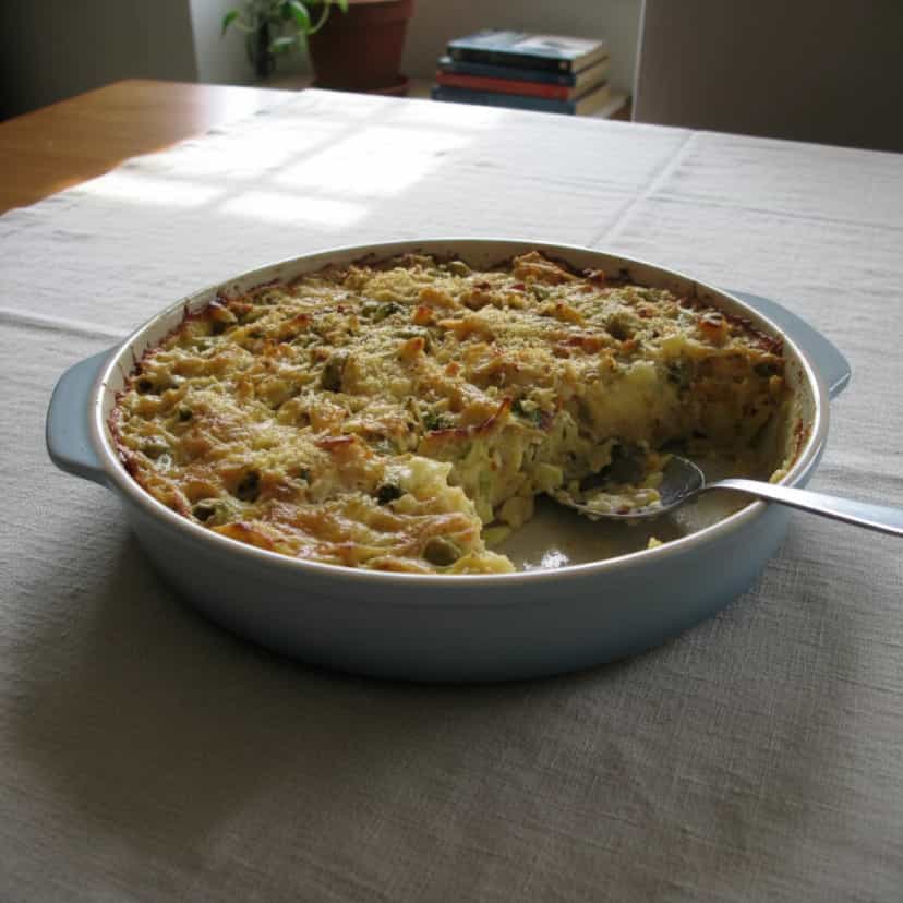 Foto deliciosa de Bacalhau dos Deuses do Fernando Borges pronta para servir - Peixes & Frutos do Mar