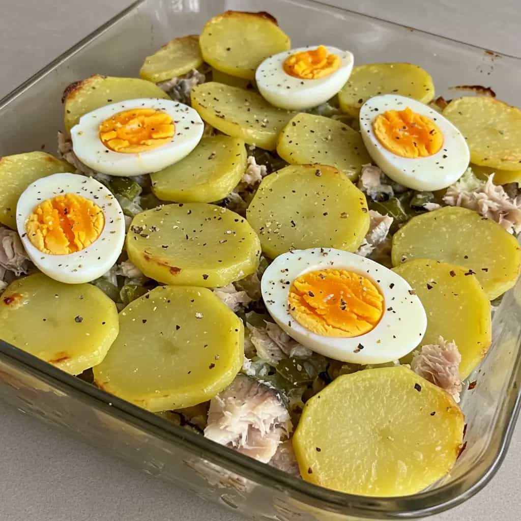 Bacalhoada Assada Simples