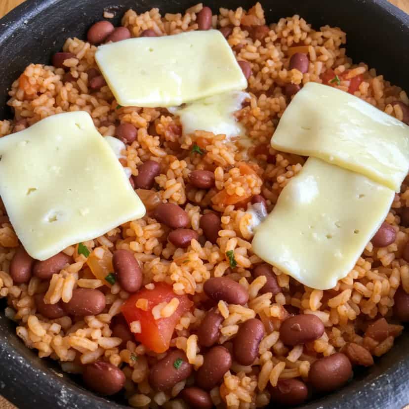 Foto deliciosa de Baião de dois pronta para servir - Pratos Brasileiros Icônicos
