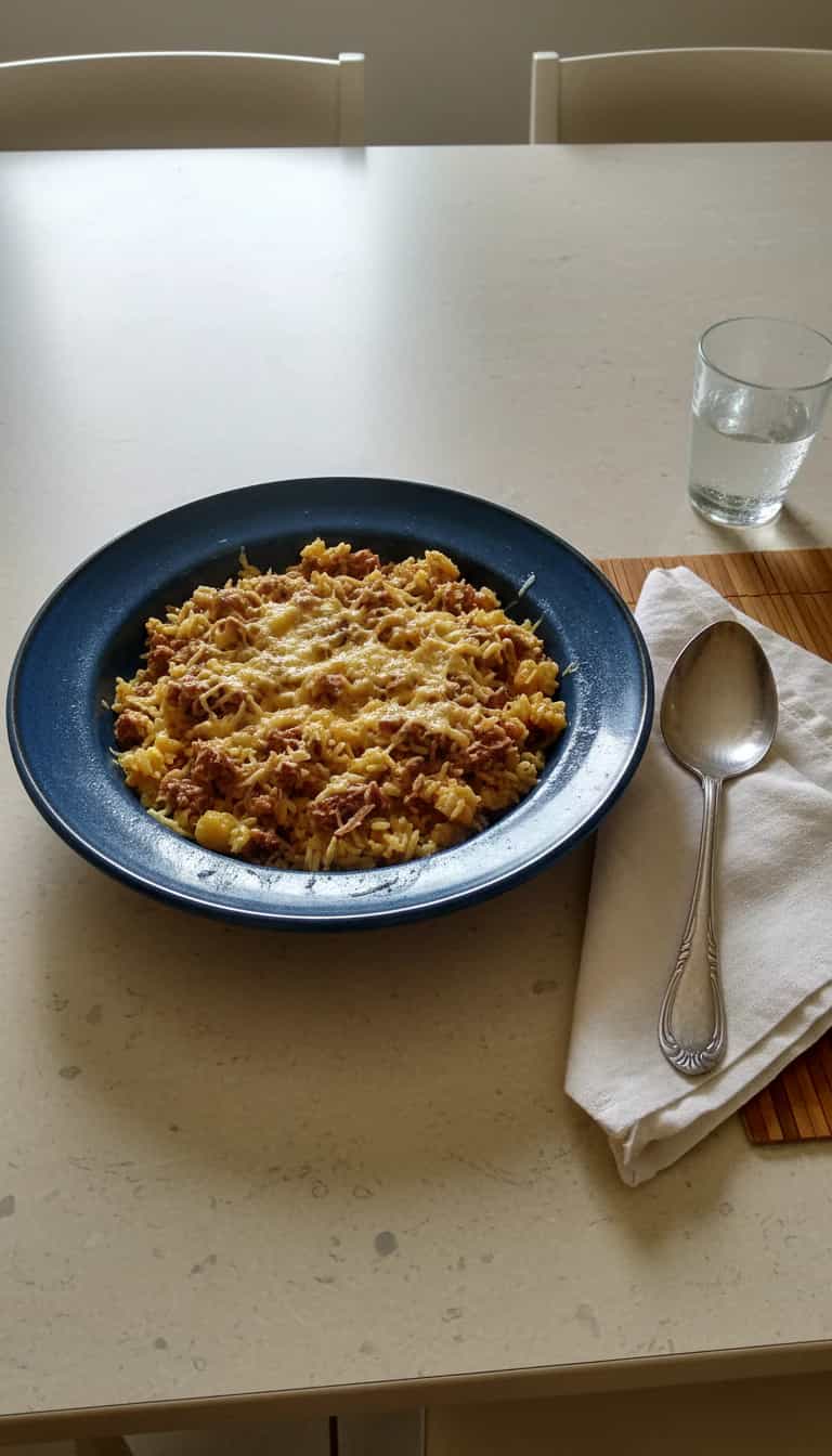 Foto deliciosa de Baião de Dois Cremoso pronta para servir - Pratos Brasileiros Icônicos