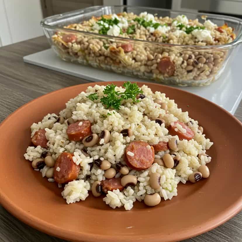 Foto deliciosa de Baião de Dois Rápido pronta para servir - Outras Receitas