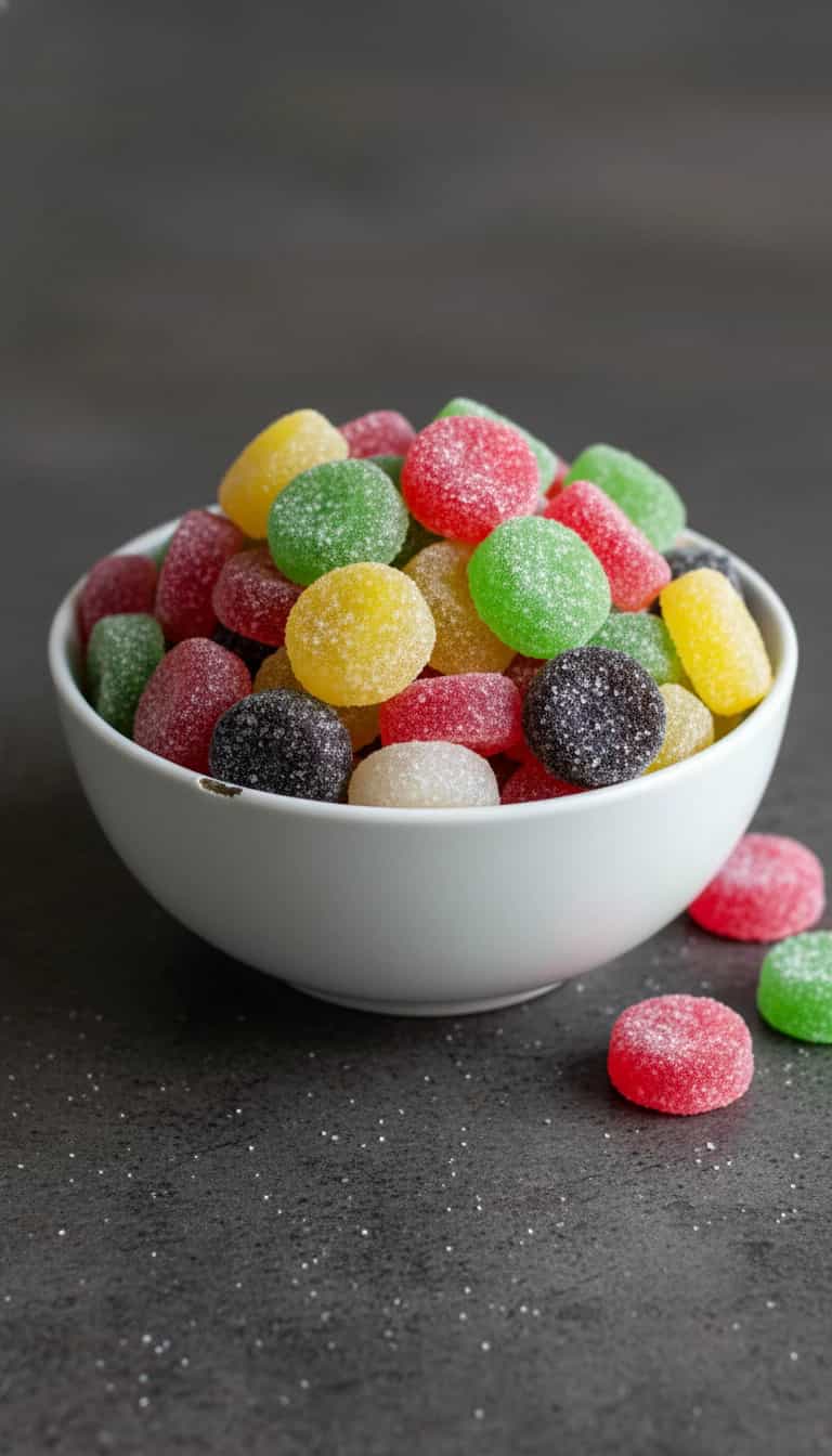 Foto deliciosa de Balas de Gelatina Caseiras pronta para servir - Outras Receitas