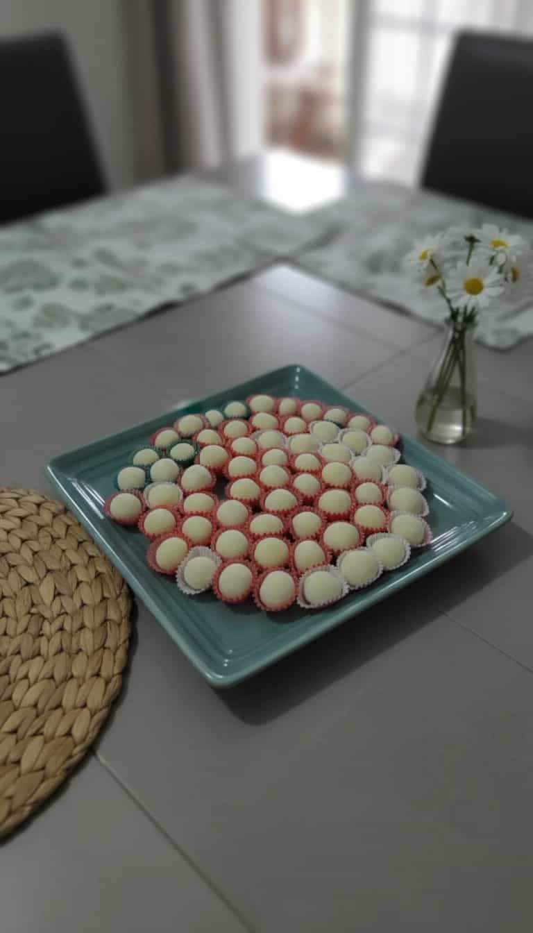 Foto deliciosa de Balas de Leite Condensado Caseiras pronta para servir - Outras Receitas