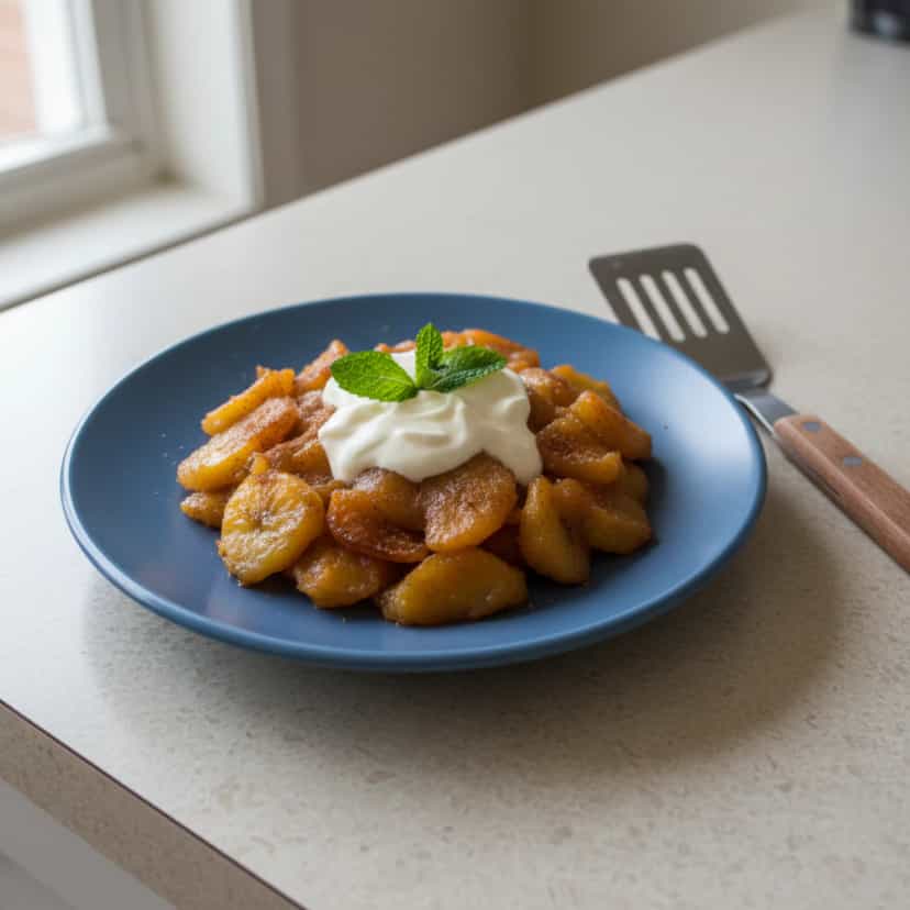 Foto deliciosa de Bananas Caramelizadas com Mel e Canela pronta para servir - Outras Receitas