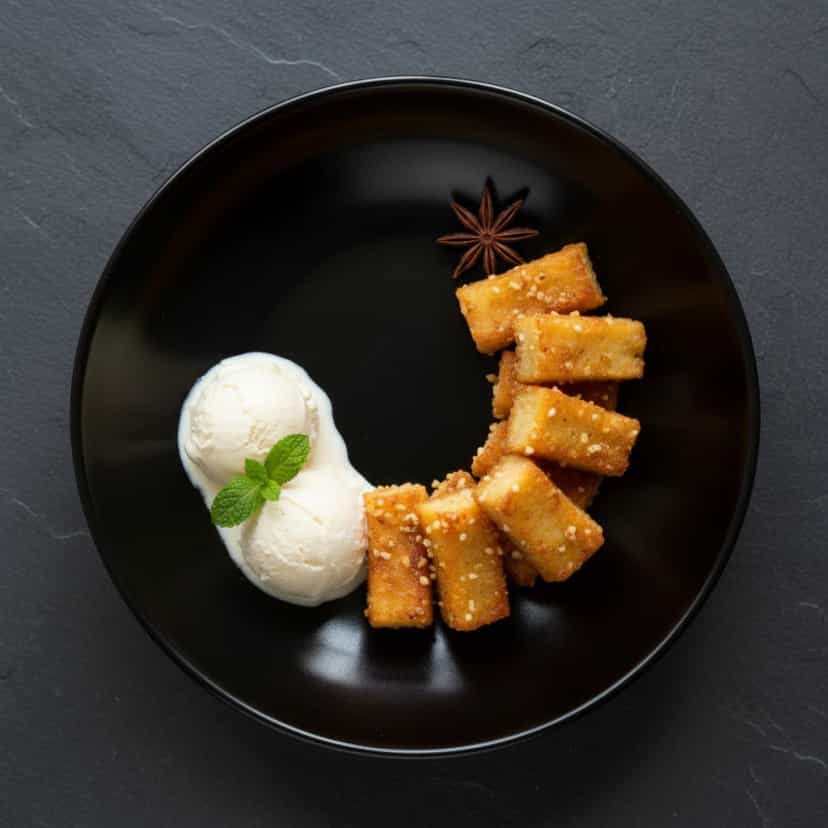 Foto deliciosa de Bananas Flambadas com Licor de Laranja pronta para servir - Outras Receitas