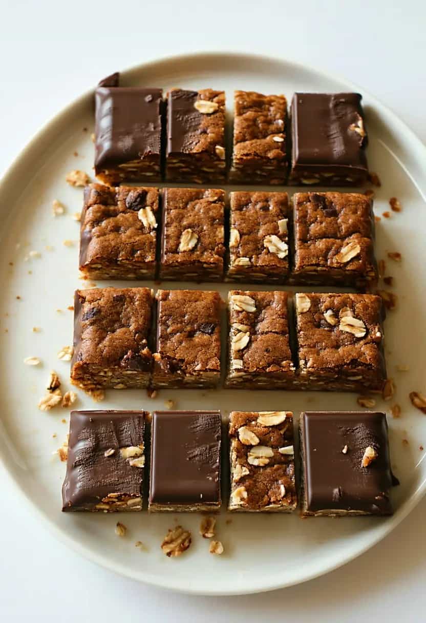 Barras de Brigadeiro Fit