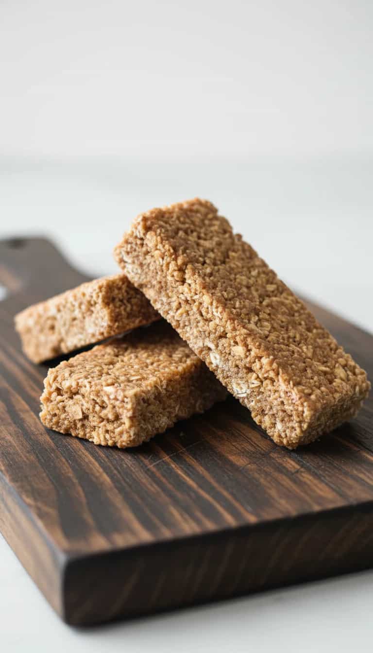 Foto deliciosa de Barras de Cereal Caseiras Econômicas pronta para servir - Snacks Assados