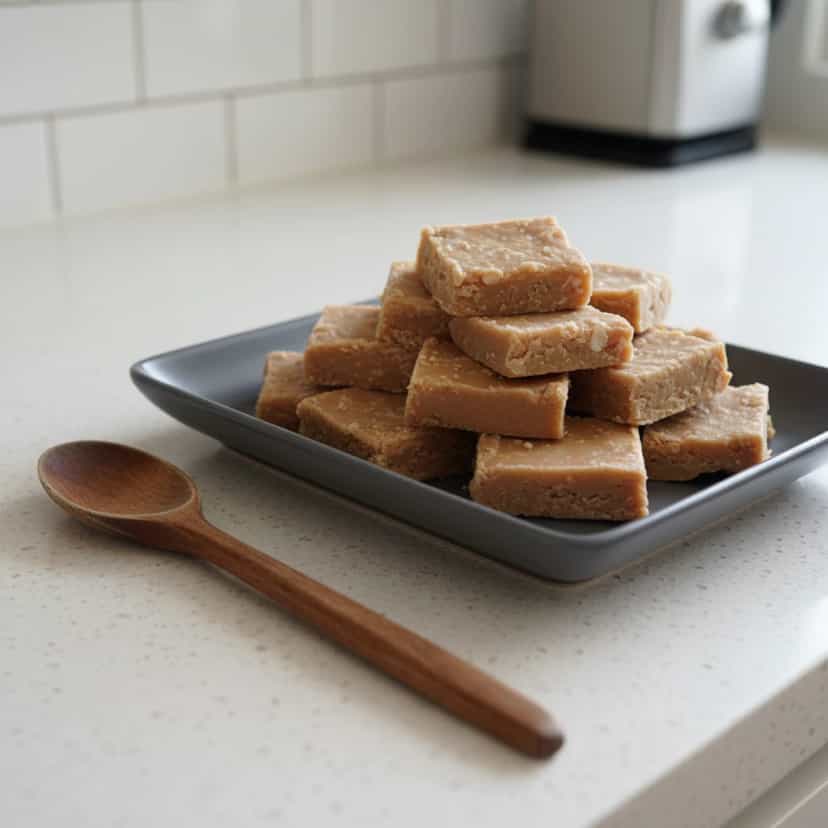 Foto deliciosa de Barras de Soja com Mel e Frutas Secas pronta para servir - Energéticos & Proteicos