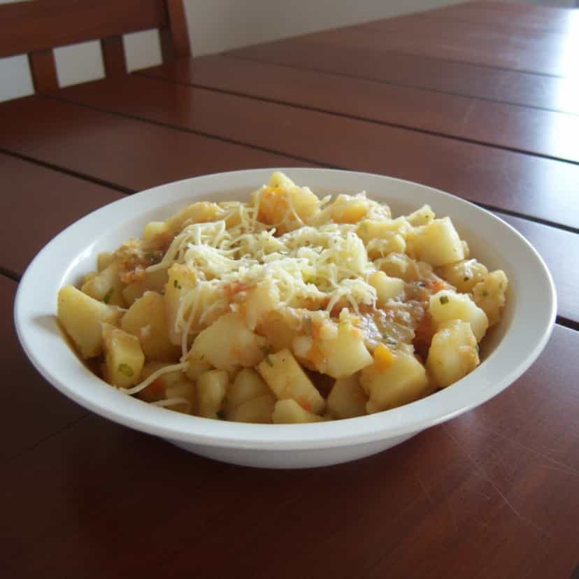 Foto deliciosa de Batata-Doce à Mineira pronta para servir - Pratos Brasileiros Icônicos