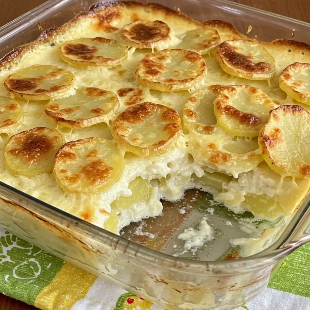 Batata Gratinada Cremosa