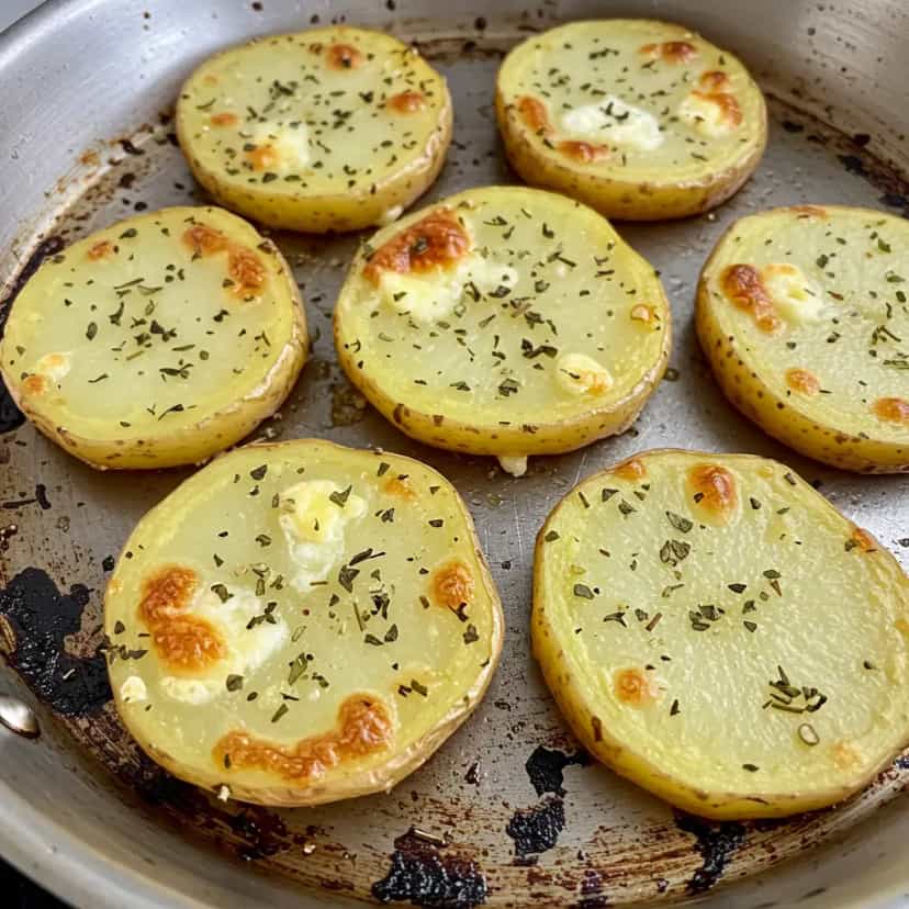 Foto deliciosa de Batata Gratinada Cremosa pronta para servir - Almoço & Jantar