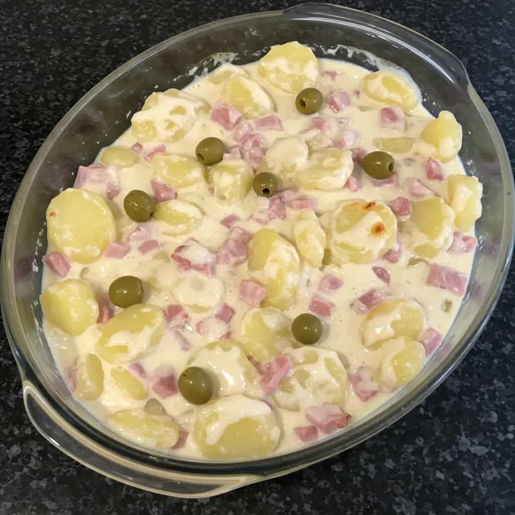 Batata Gratinada Cremosa